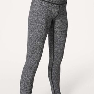 Lululemon Heather gray 28in legging